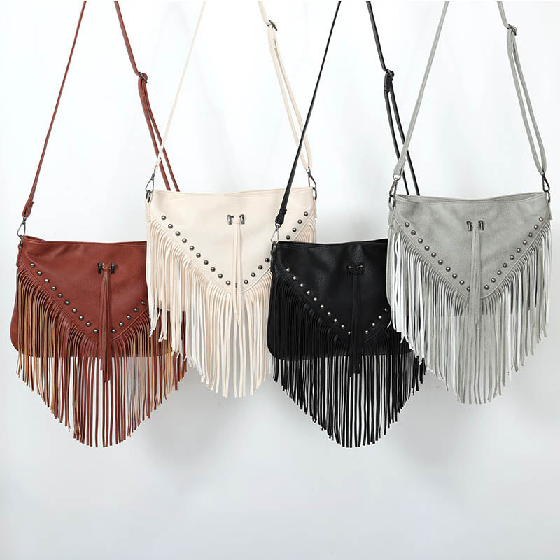 European and American Rivet Soft Leather