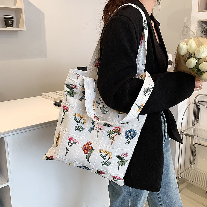 FreshVibe Vertical Canvas Bag