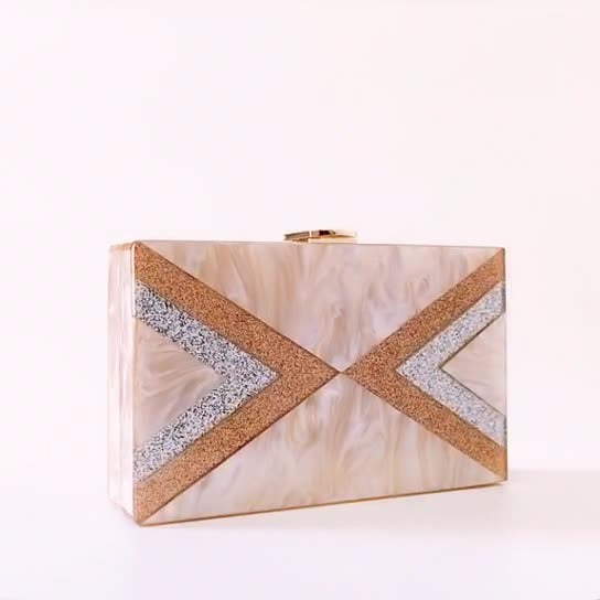 Half-Fold Sequin Bag