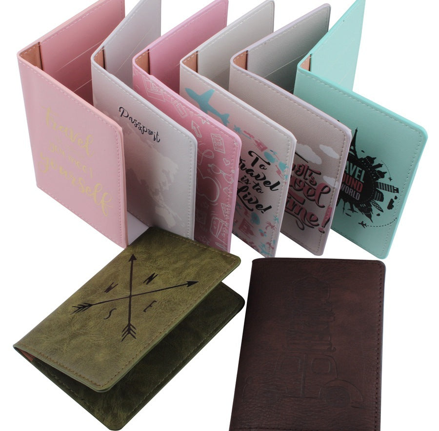 Digital Printing Multi-function Color Passport Bag