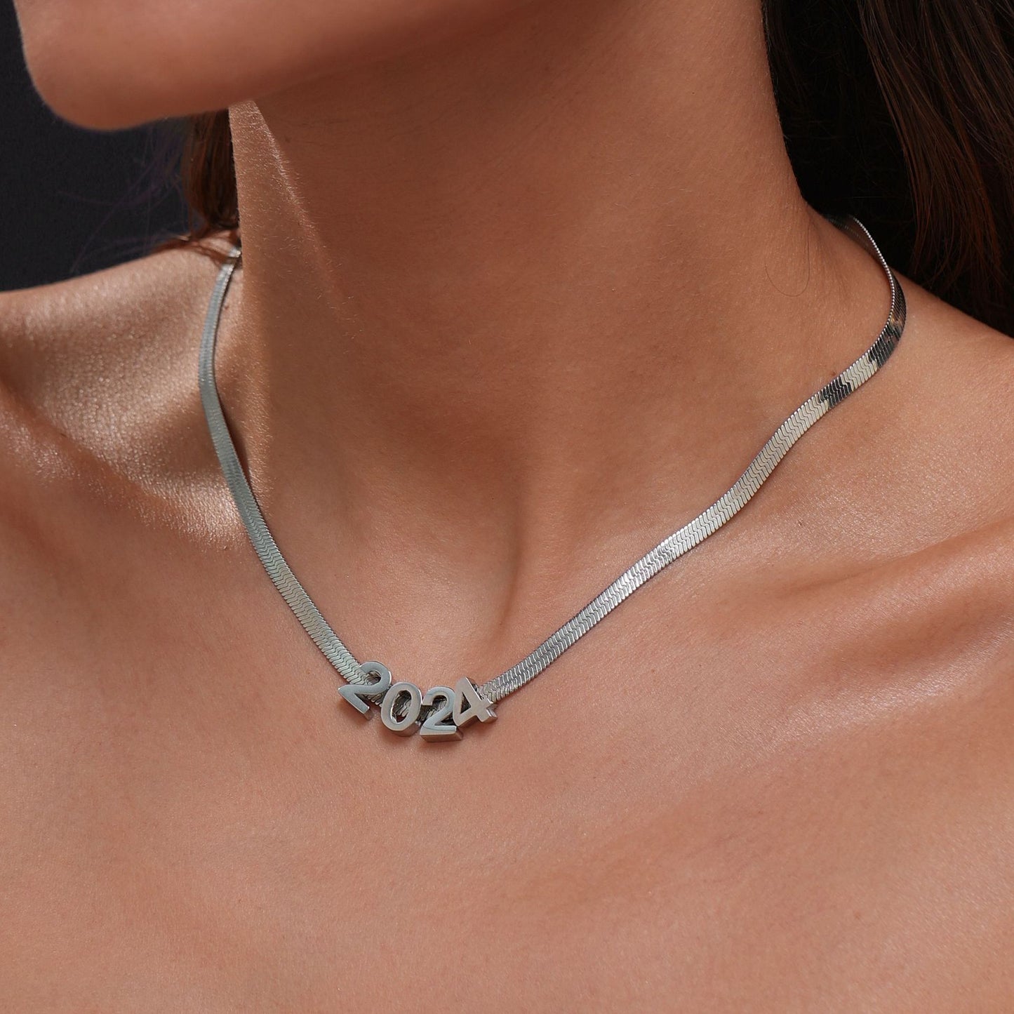INS Commuter's All-matching Number Letter Necklace