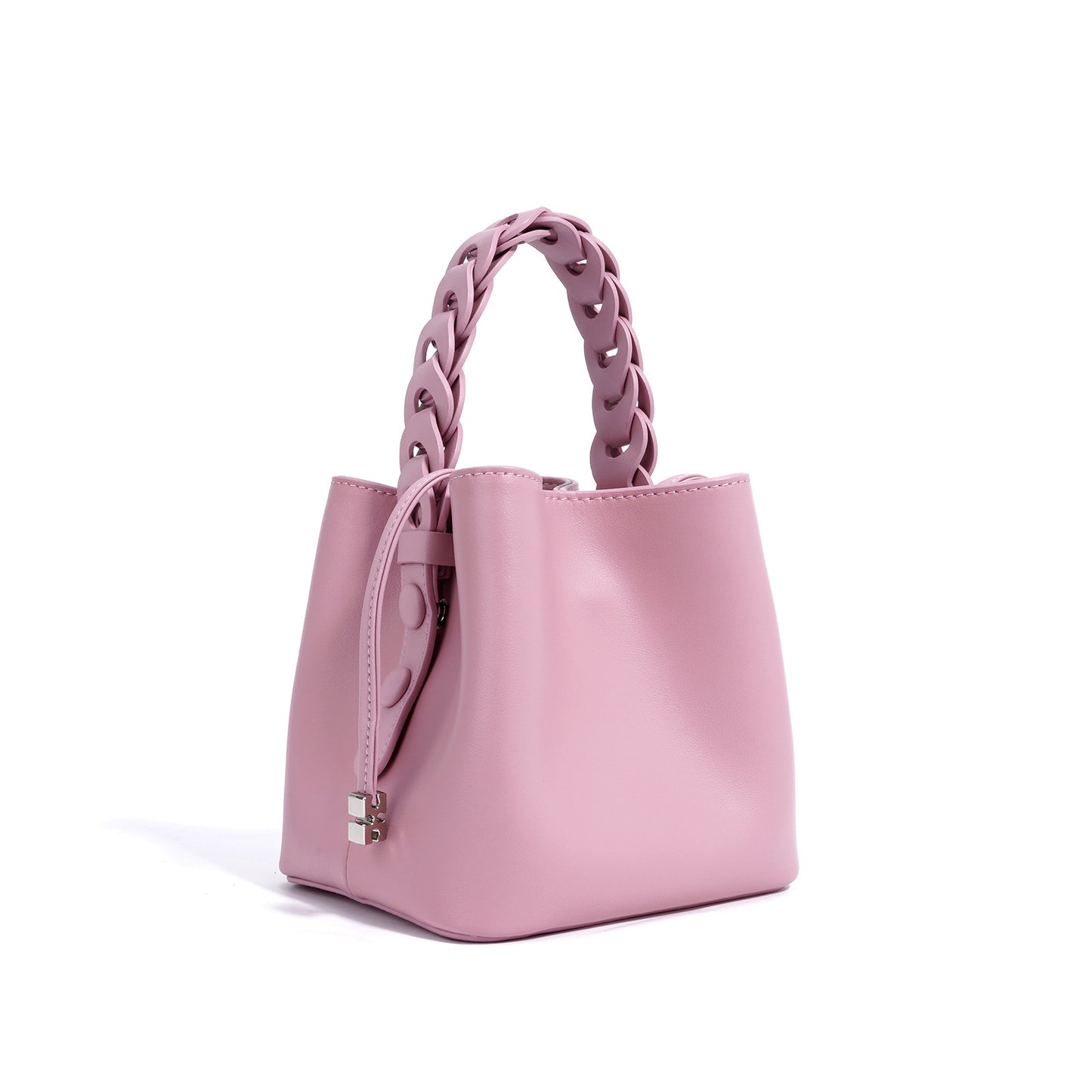 Mini Woven Bucket Bag