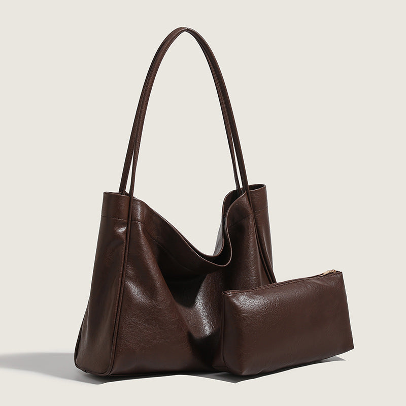 Genuine Leather Shoulder Bag