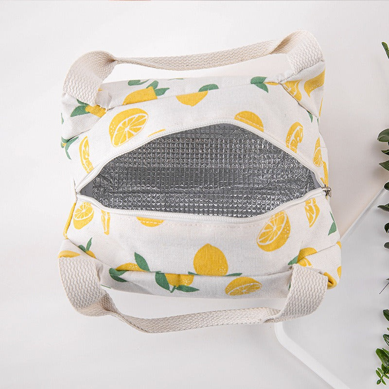 Insulated Lunch bag with thick aluminum foil