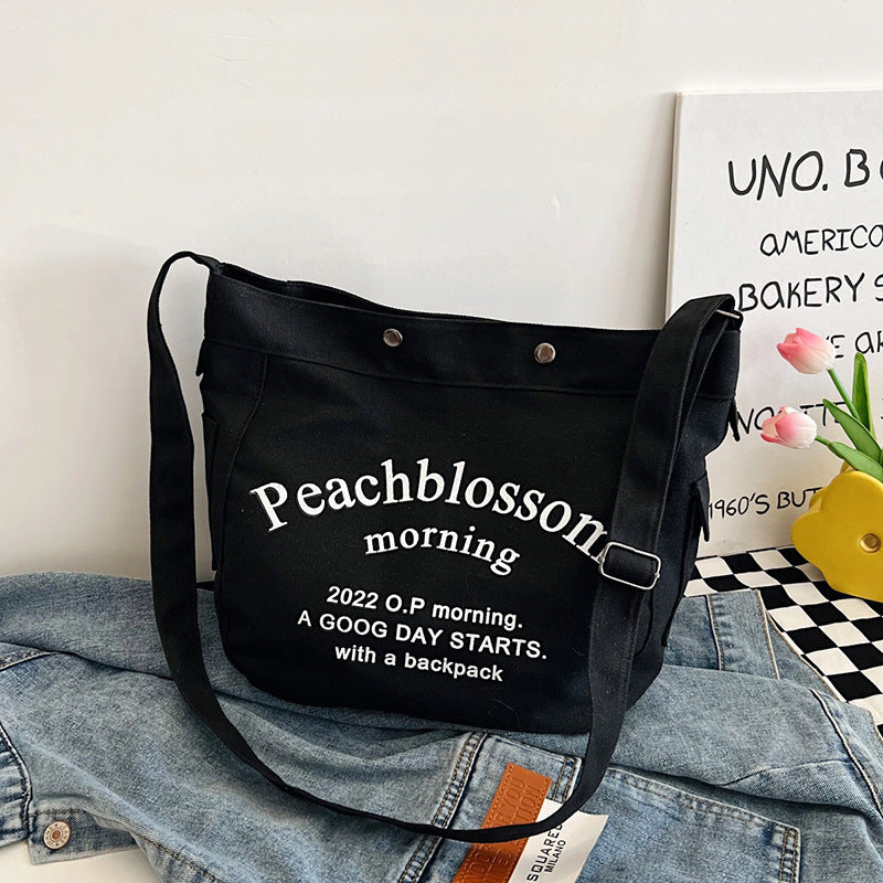 RetroCharm Canvas Tote - BAGMODA