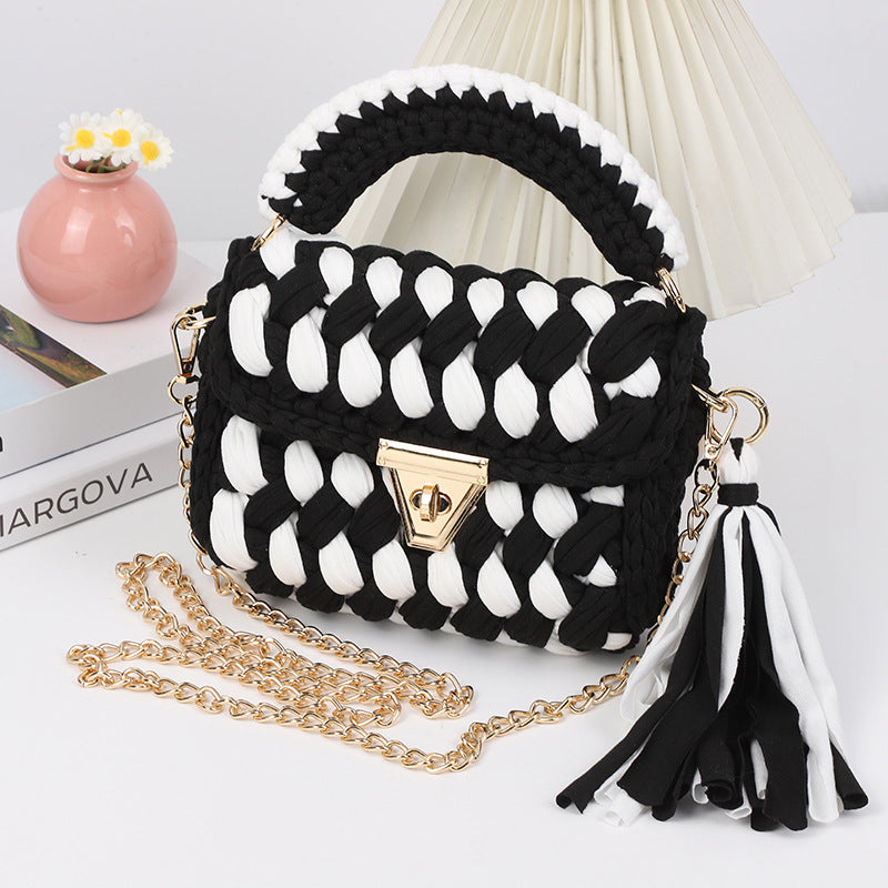 ColorPop Braided Street Bag