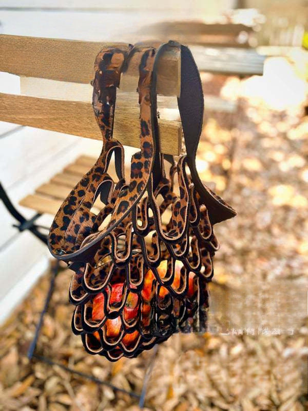 Bolso plegable de malla dos en uno