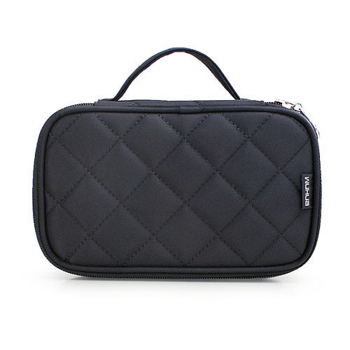 Double waterproof portable cosmetic bag