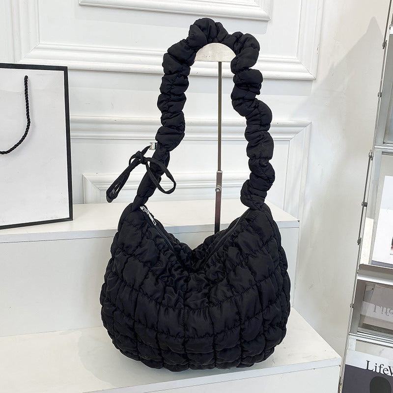 Pleated Cloud Bubble Bag