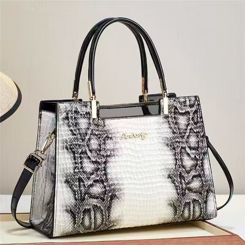Printed Luxe Shoulder Bag