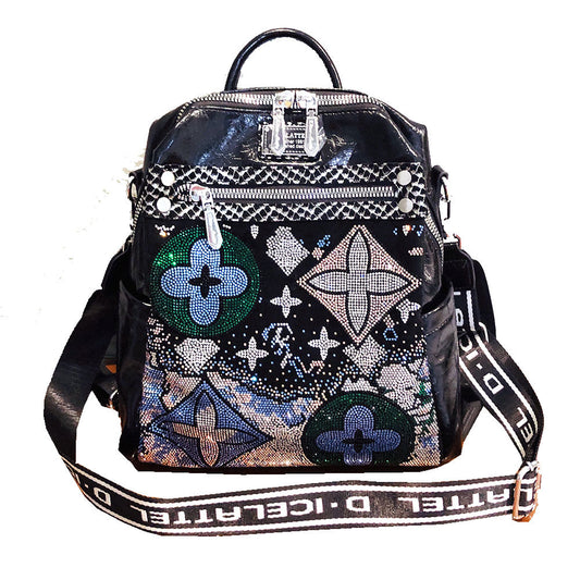 Rhinestone Butterfly Backpack