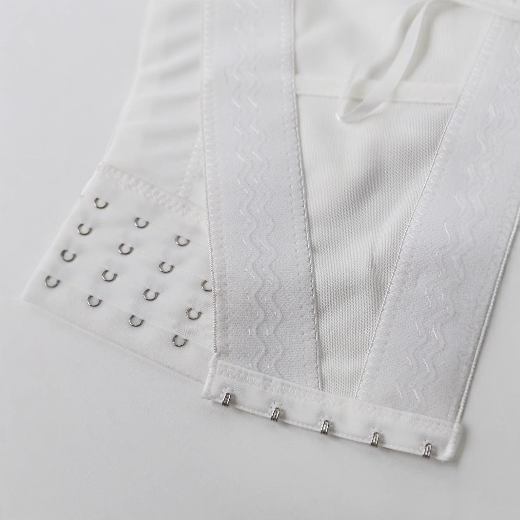 Lace-Up Back Fitted Camisole with Feather and Rhinestone Embellishments