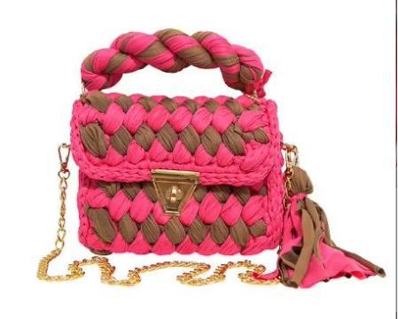 ColorPop Braided Street Bag
