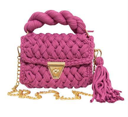 ColorPop Braided Street Bag