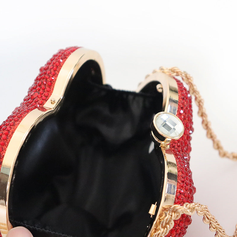 Diamond Heart Bag