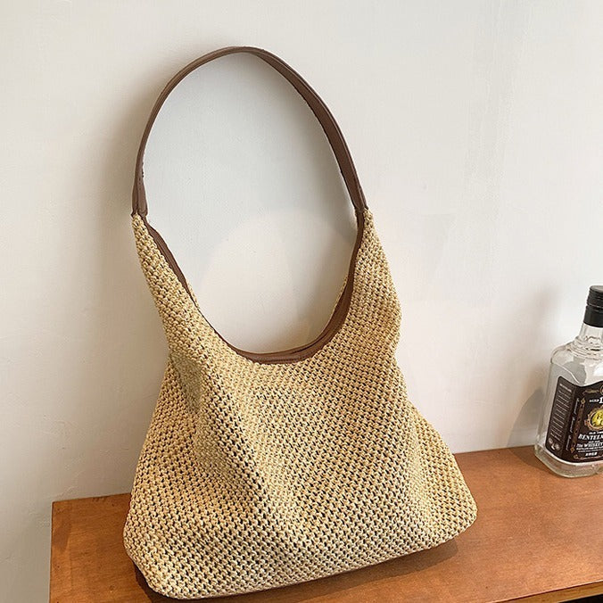 Elegant Woven Summer Tote