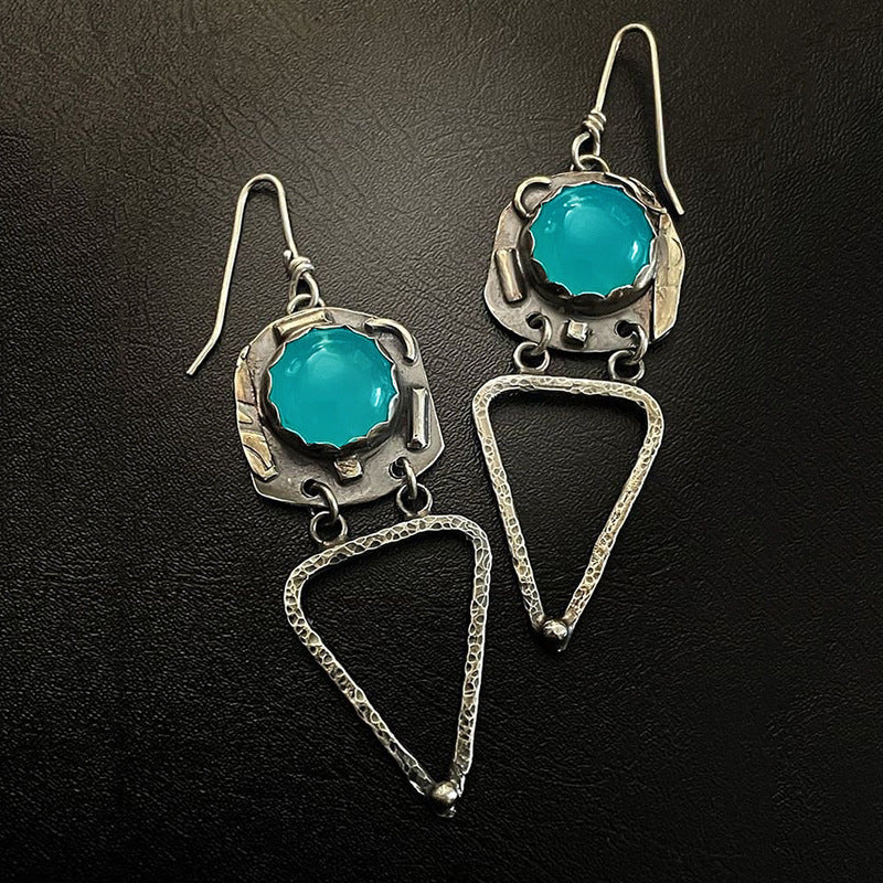 Women's Creative Geometric Asymmetric Handmade Earrings