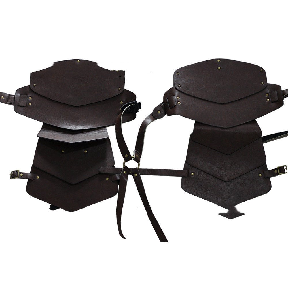 Men's Leather Bondage Jackets Multiple Straps Binding Bras - BAGMODA