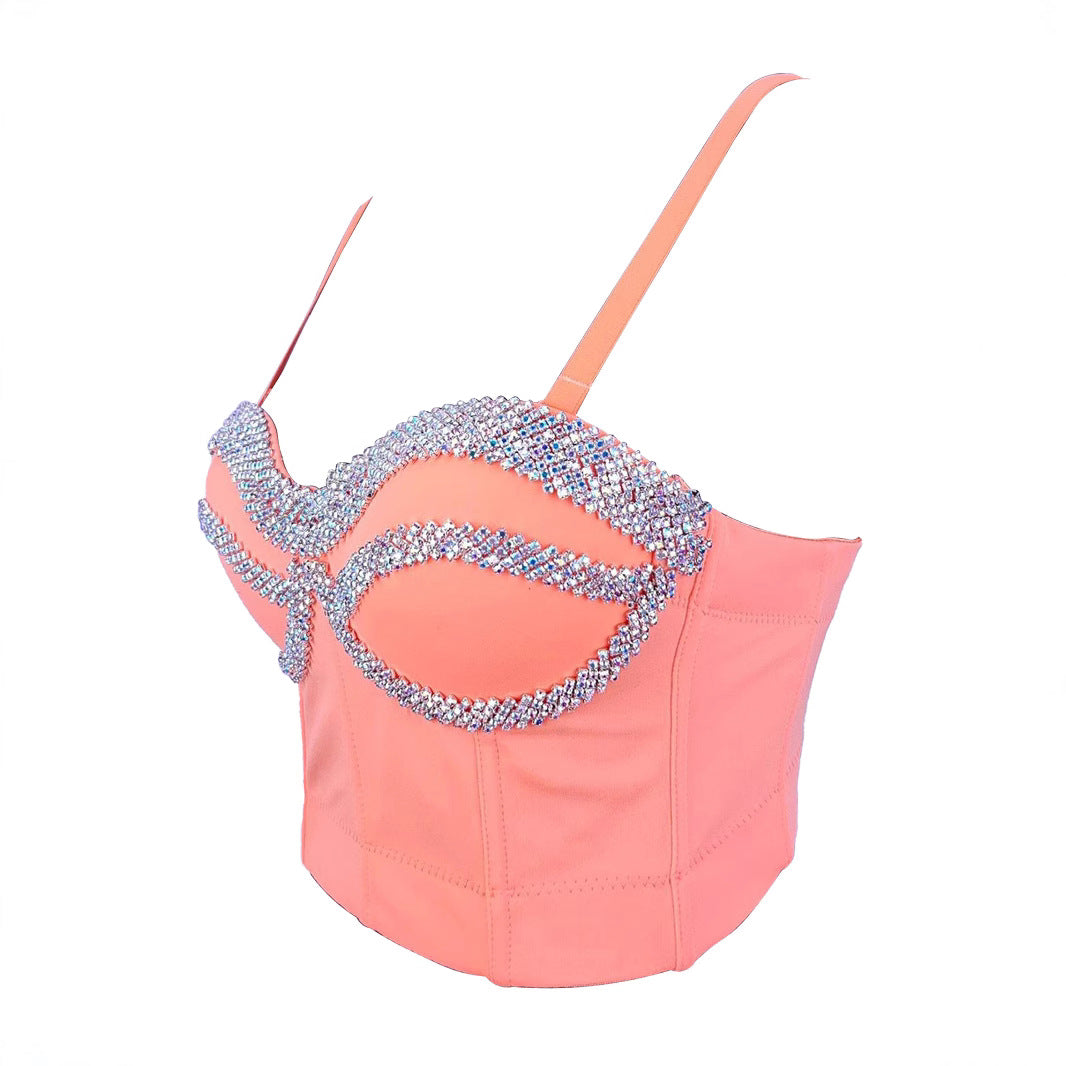 Handmade Fishbone Bralette Women's Strapless Camisole