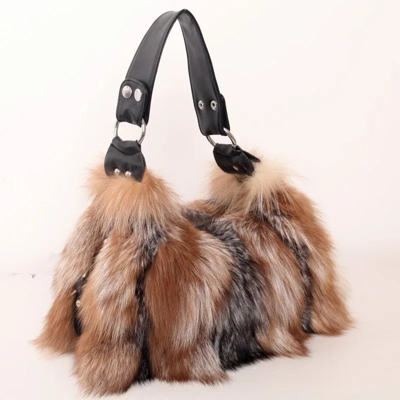 FoxyGlow Luxe Leather Bag