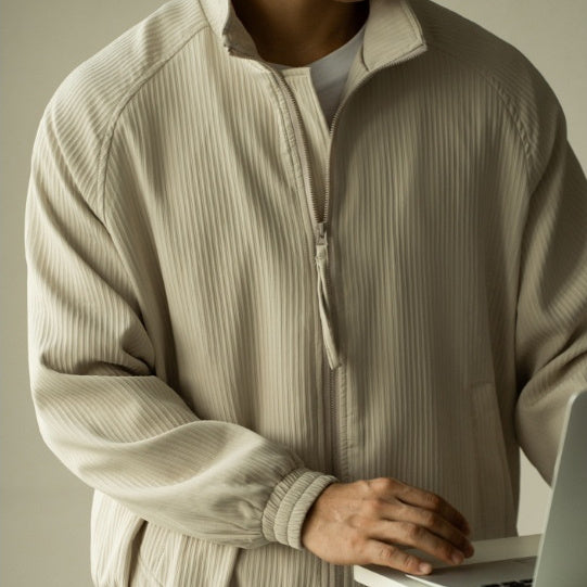 American Stand Collar Jacket Men's Spring And Autumn