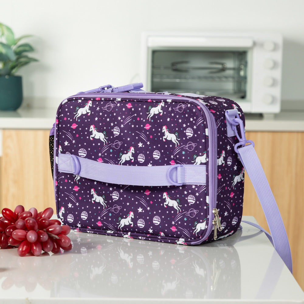 Crossbody Cartoon Insulation Lunch Bag