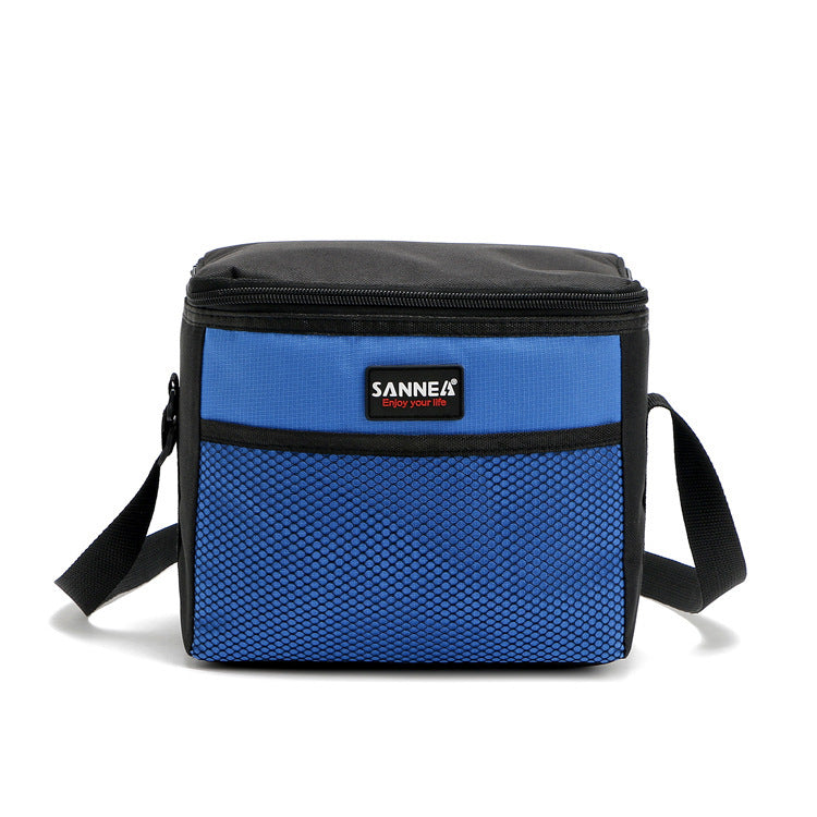 Oxford Cloth Insulated Lunch Bag Student Outdoor Picnic Bag Portable