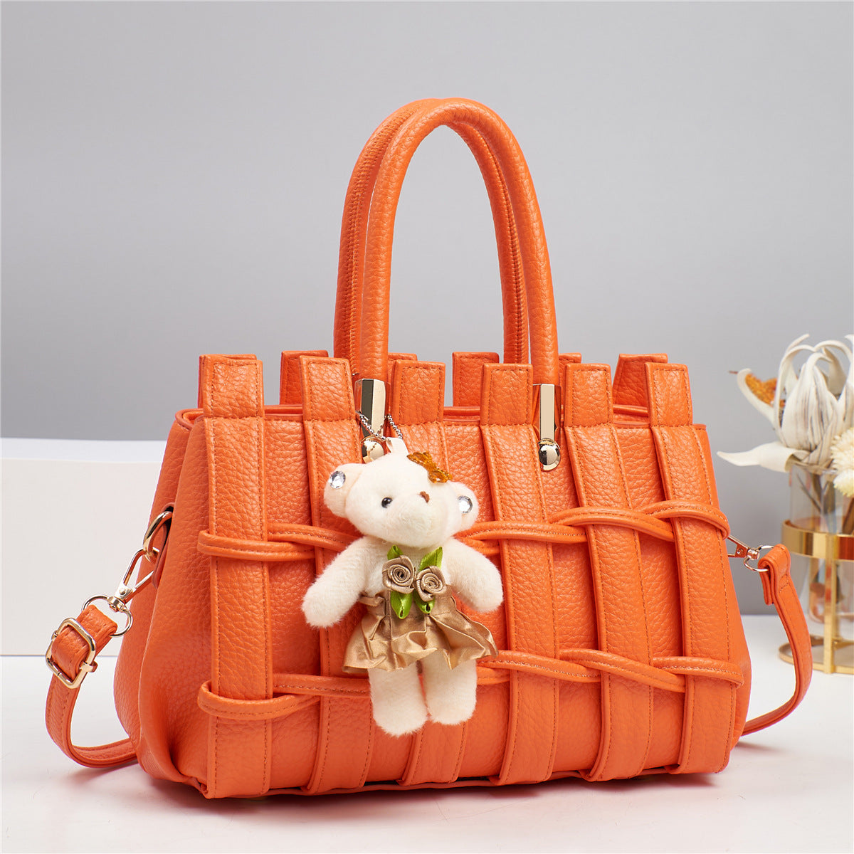 Hand-Woven Shoulder Bag