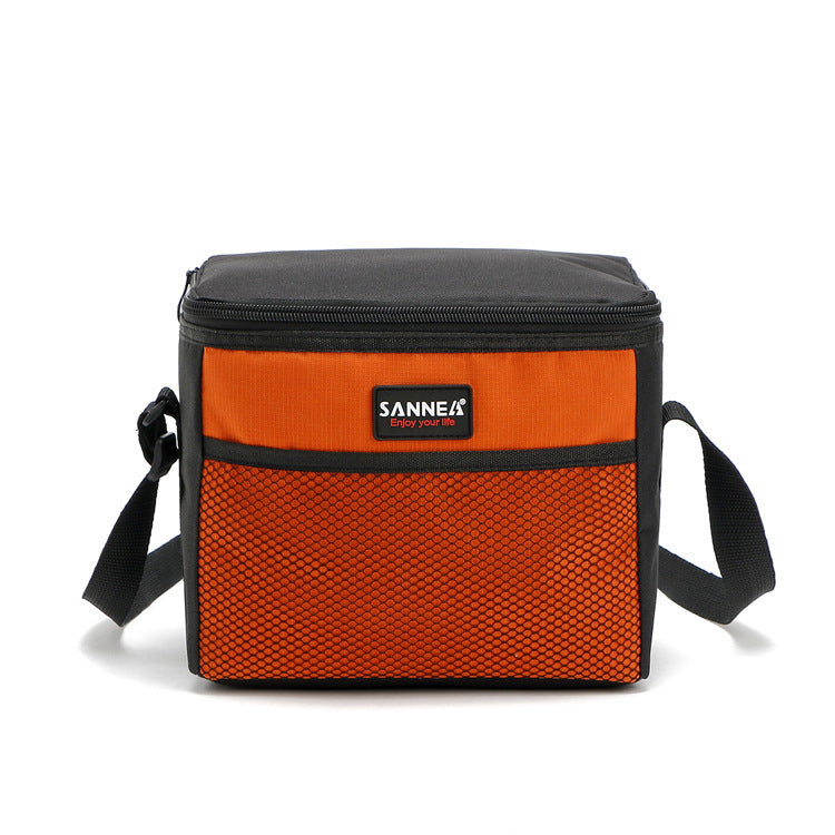 Oxford Cloth Insulated Lunch Bag Student Outdoor Picnic Bag Portable