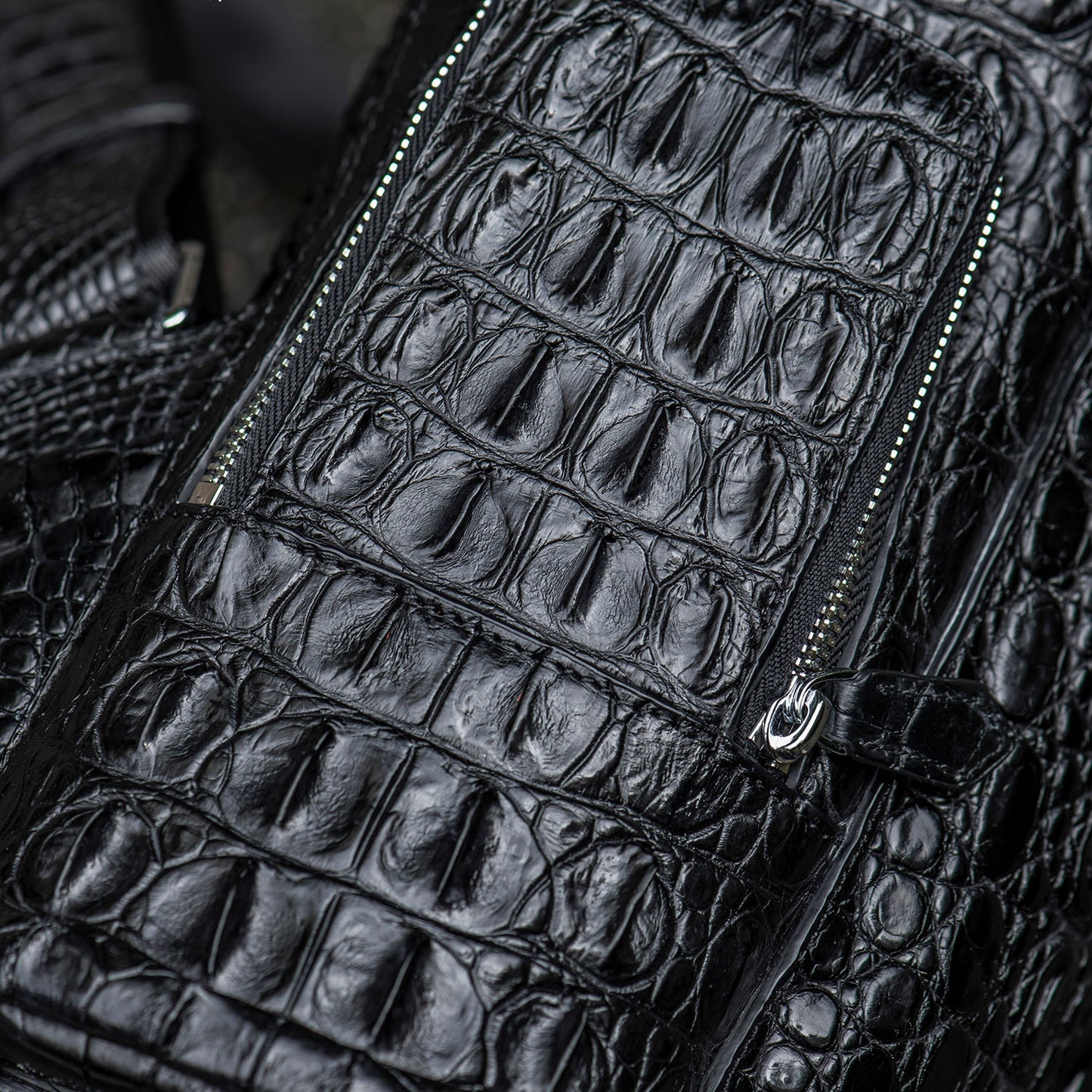 Kurayoshi Handmade crocodile leather Backpack
