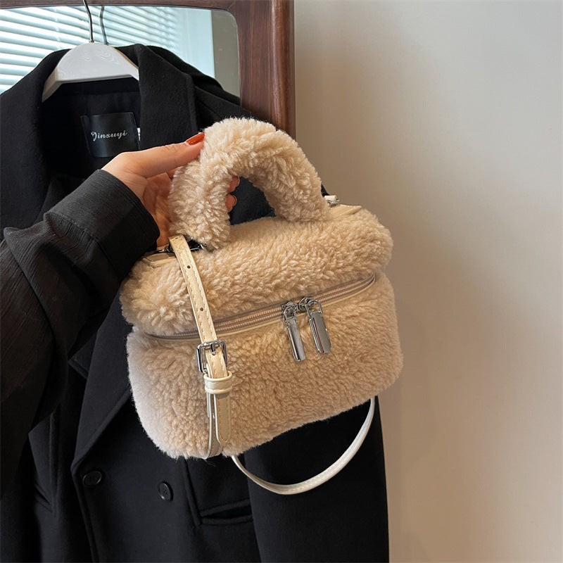 Lamb Wool Plush Bags