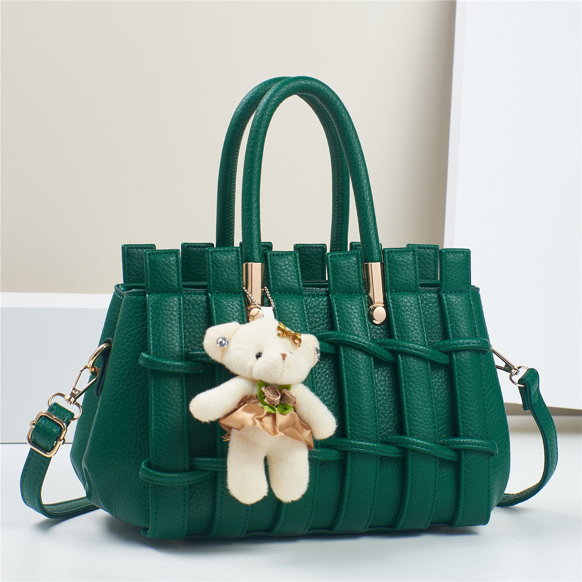 Hand-Woven Shoulder Bag