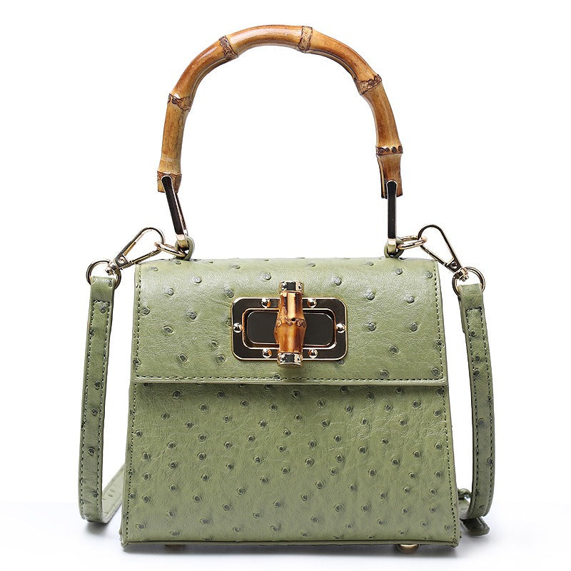 OstrichChic Buckle Bag