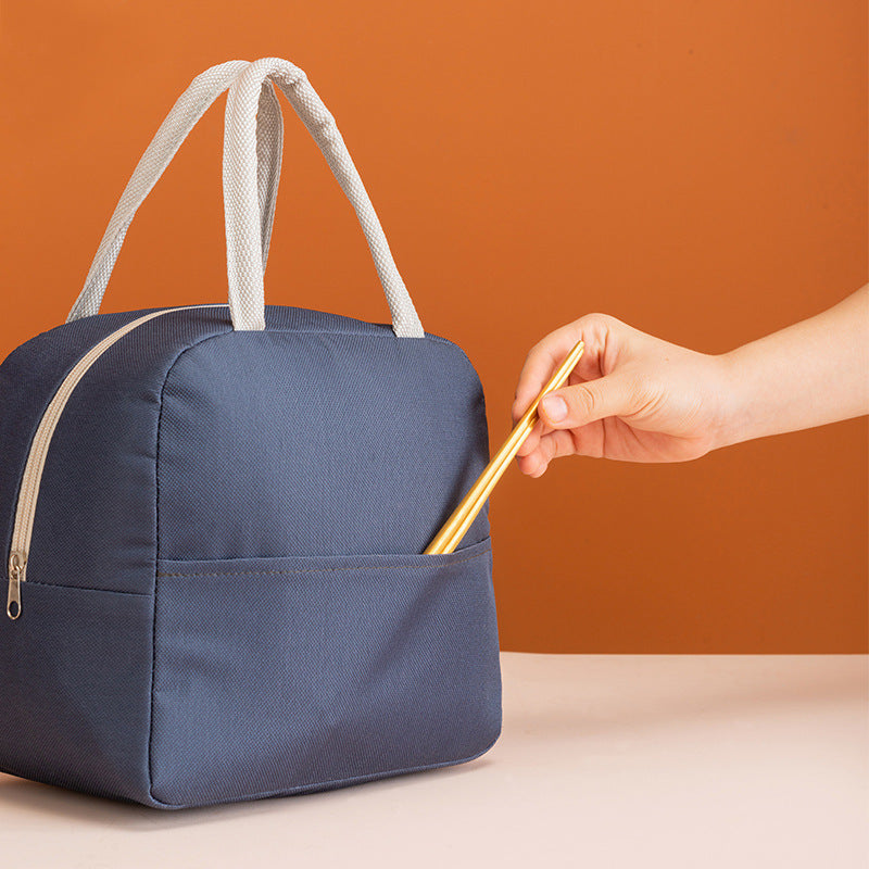 Simple Portable Insulated Lunch Box Bag