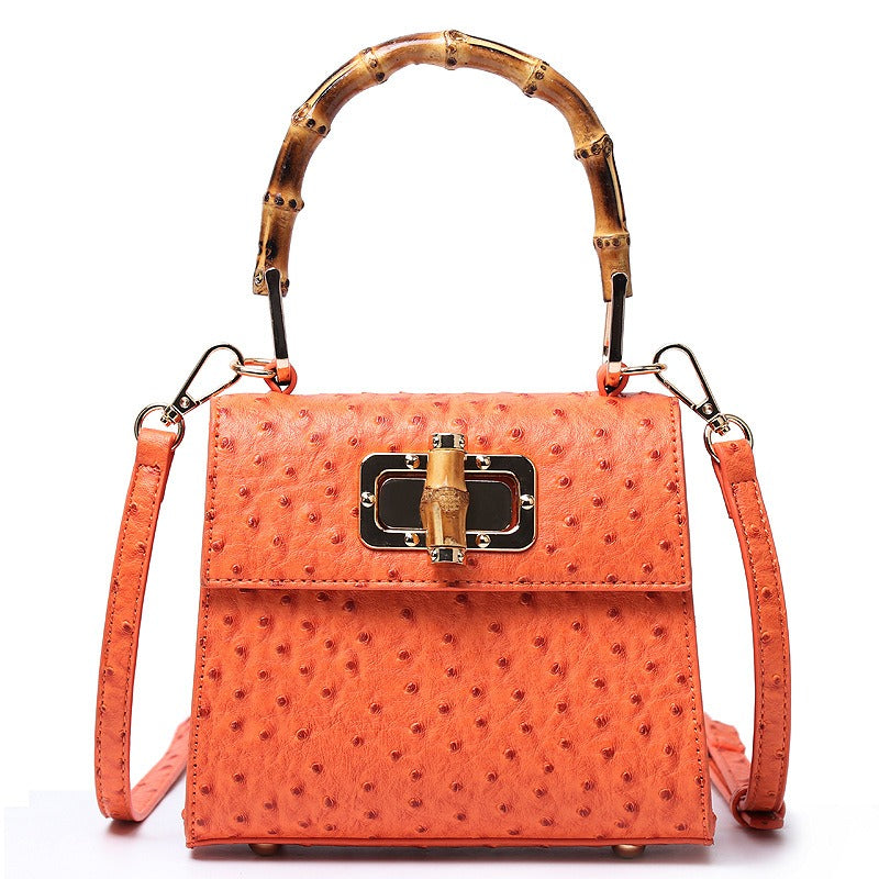 OstrichChic Buckle Bag