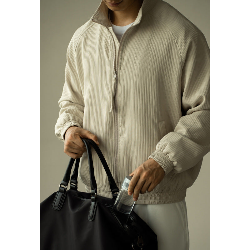American Stand Collar Jacket Men's Spring And Autumn
