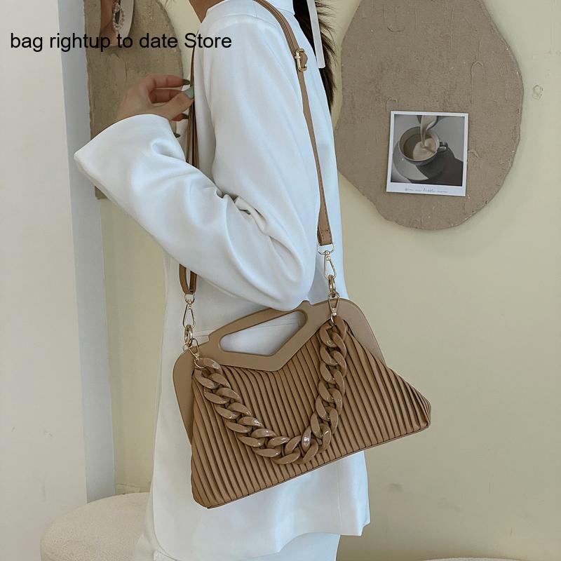 Triangle Pleated Bags