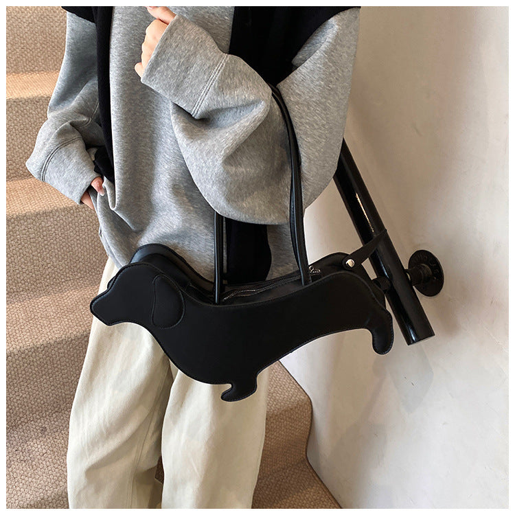 Cute Dog Underarm Tote