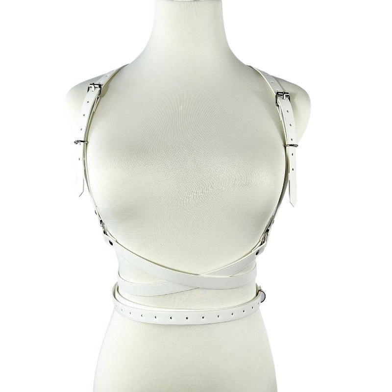 Women's Fashion Shapewear Leather Binding - BAGMODA