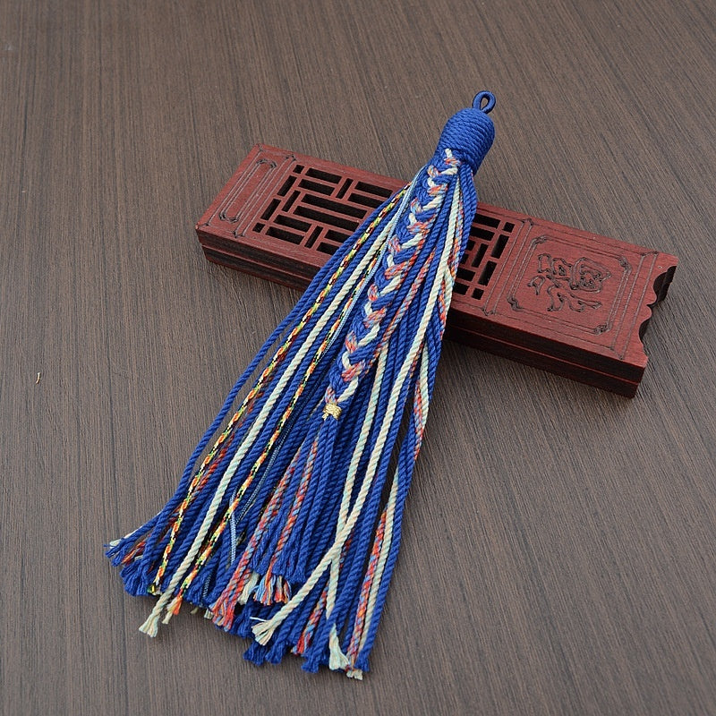 Cotton String Tassel Fringe Hand-woven Lanyard Accessories