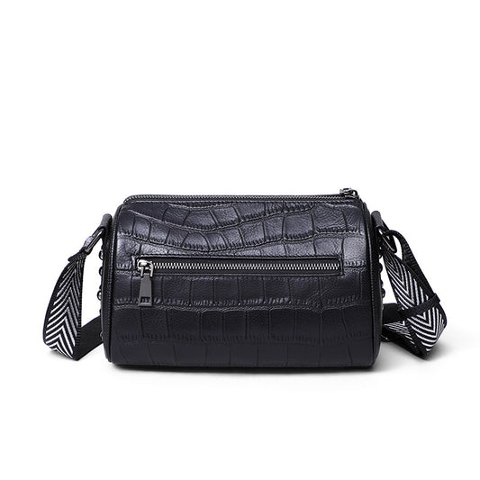 Casual Leather Crossbody Bag