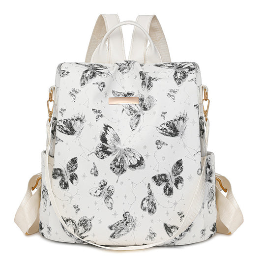 Butterfly Printed Shoulder Backpack