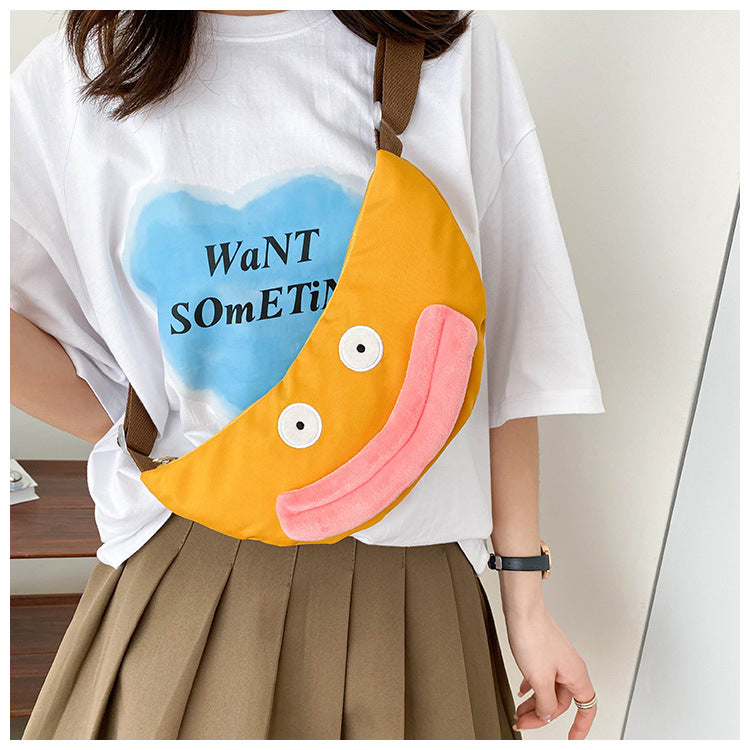 Cute Big-Billed Duck Yellow Bag