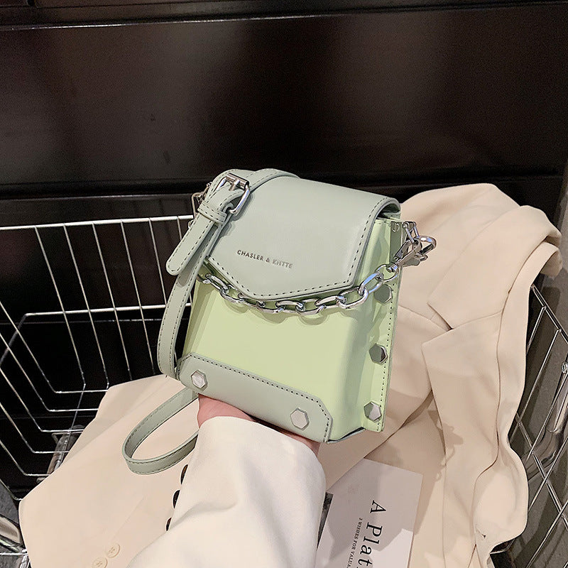 Chain Rivet Small Bag