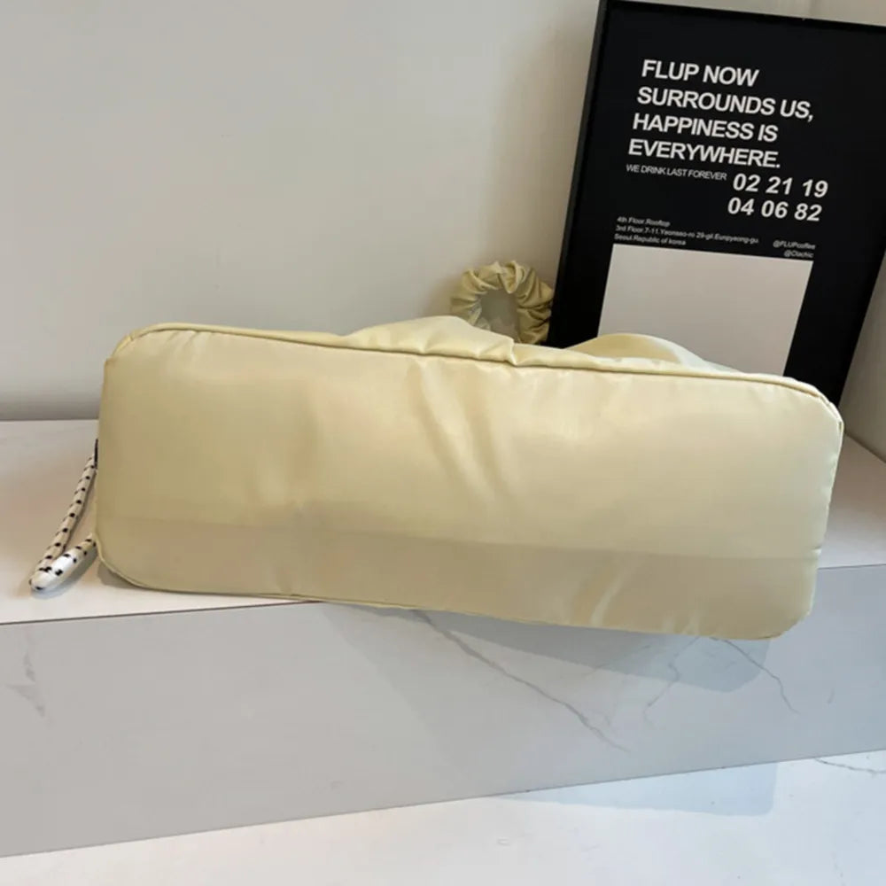 Ruched Elegance Tote