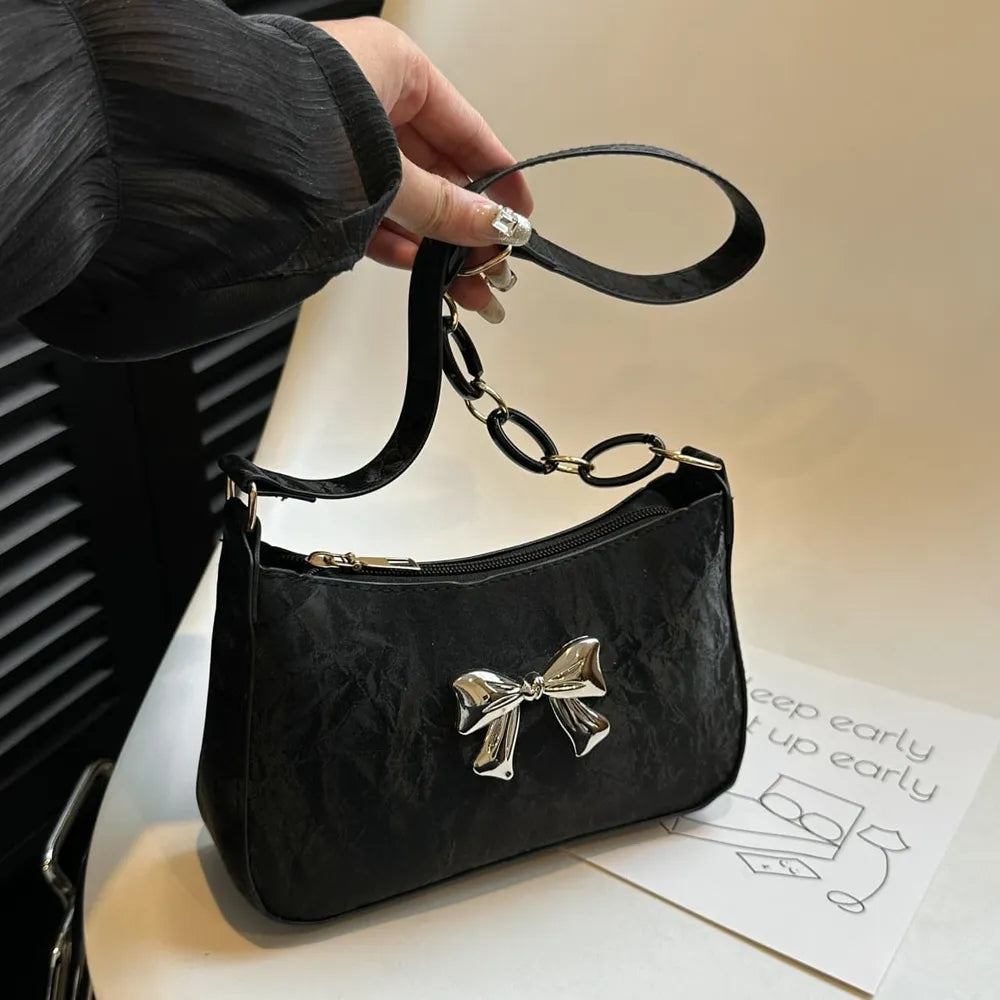 Chic Bow Crossbody - BAGMODA