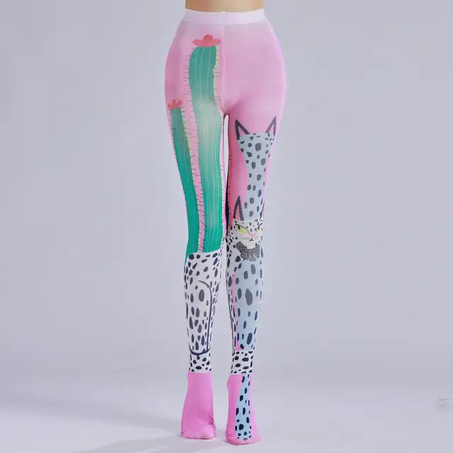 Cactus printed pant
