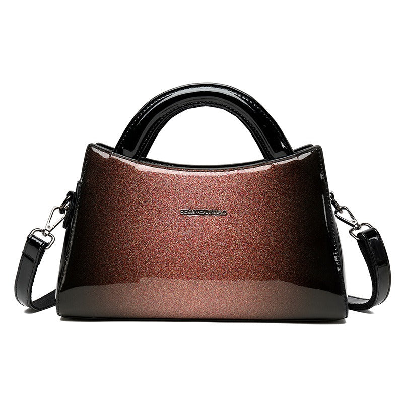 Glam Metallic Small Square Bag