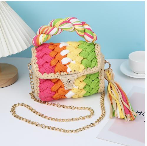 ColorPop Braided Street Bag