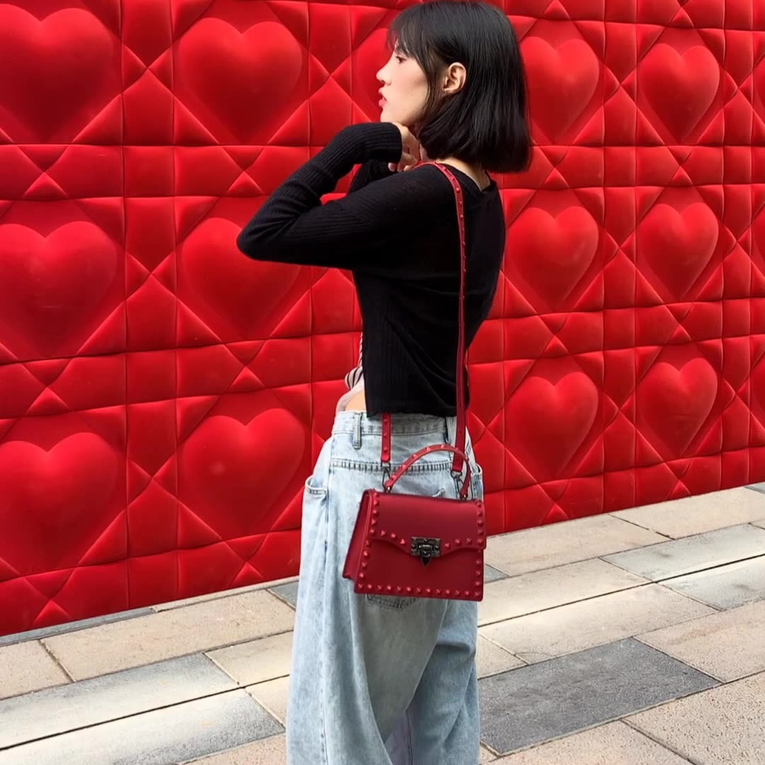 Mini Square Jelly HandBags